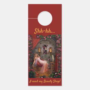 Colgador Para Puertas Shh - Necesito mi sueño de belleza