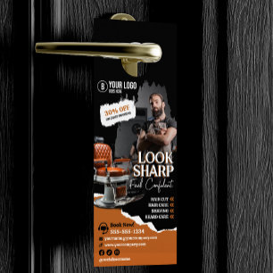 Colgador Para Puertas Silla de Barbería Moderna Estilista de Cabello Pel