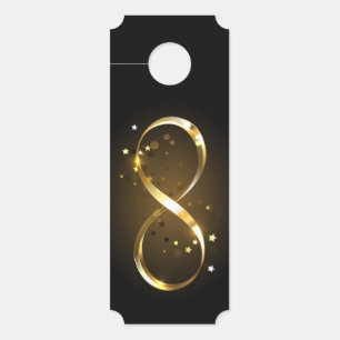 Colgador Para Puertas Símbolo de infinito dorado