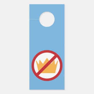 Colgador Para Puertas ¡SIN REYES! Azul antiTrump