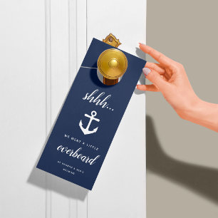 Colgador Para Puertas Sobremesa   No molestar al hotel Boda