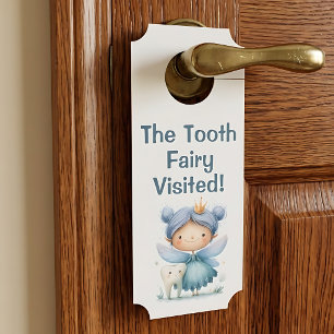 Colgador Para Puertas Solicitud de recogida de dientes de Hada de los Di