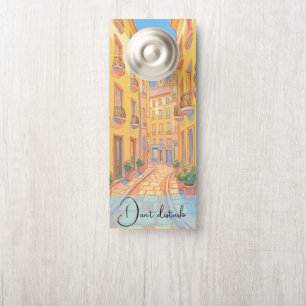 Colgador Para Puertas Sunny European Street Cosy Architecture Viaje al a