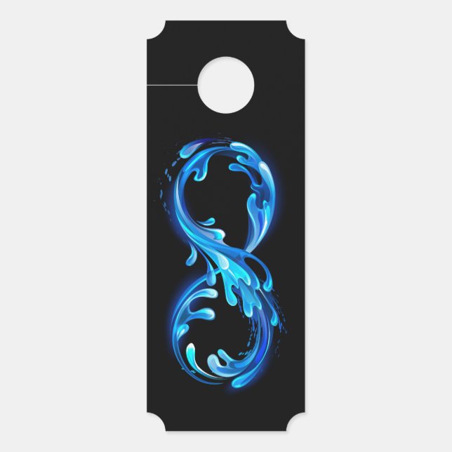 Colgador Para Puertas Symbol Infinity of Cold Clear Water (Anverso)