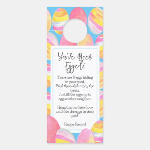 Colgador Para Puertas Te han dado un huevo en la percha de la caza de Pa