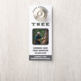 Colgador Para Puertas *~* Tree ServicesLumber Jack QR Door