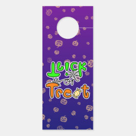 Colgador Para Puertas Truco o truco de Halloween