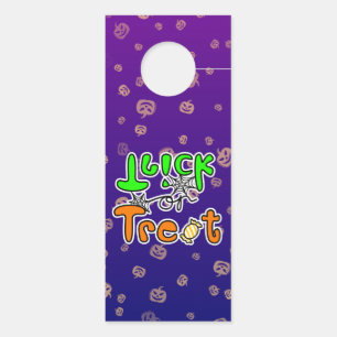 Colgador Para Puertas Truco o truco de Halloween