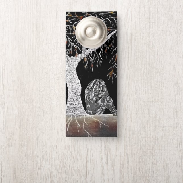 Colgador Para Puertas Una rama de la vida a considerar (En pomo)