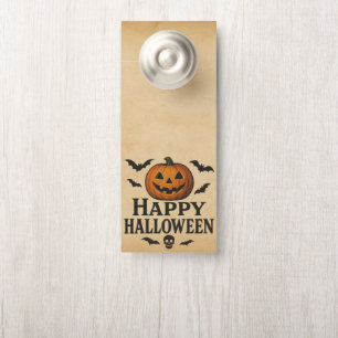 Colgador Para Puertas Vintage/classic Happy Halloween jack-o-lantern