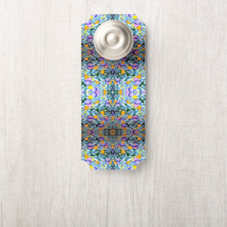 Colgador Para Puertas Violetas Y Lámparas
