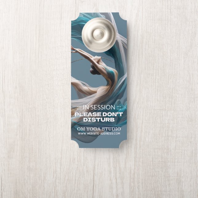 Colgador Para Puertas Vuelo aéreo Aire Yoga Instructor Pilates Fitness (En pomo)