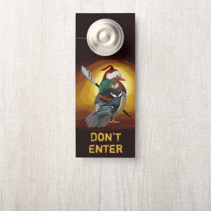 Colgador Para Puertas Warrior Duck Bathroom