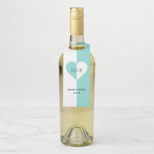 Colgadores de botella para boda BRIDE & CO You & M