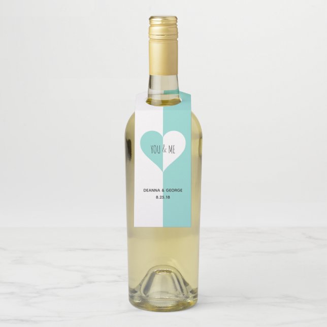 Colgadores de botella para boda You & Me de BRIDE  (En botella)