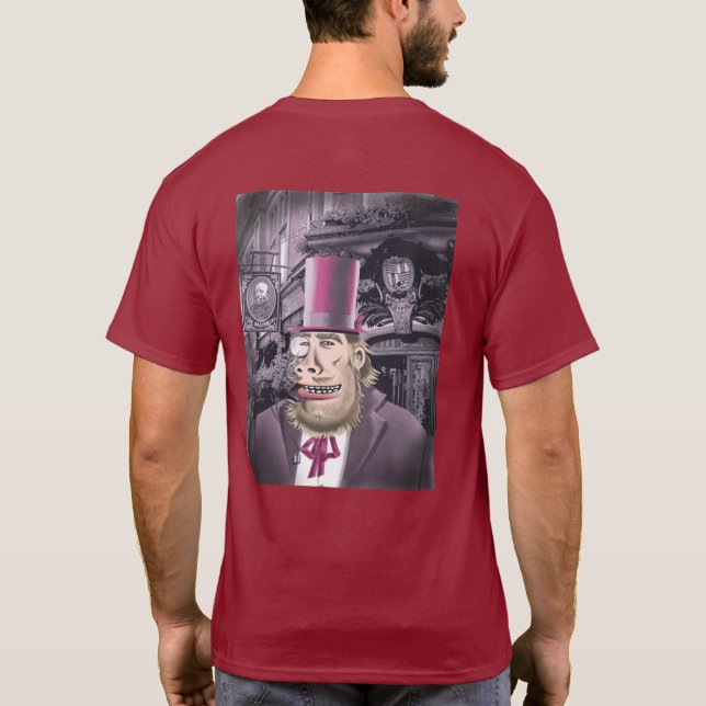 Colgando con las mujeres de Hyde la camiseta de ma (Reverso)
