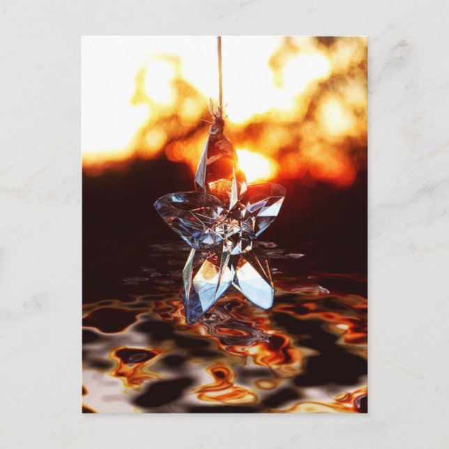 Colgando en una postal de la estrella (Anverso)