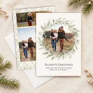 Colgante de Navidad con Collage de Fotos de Follaj