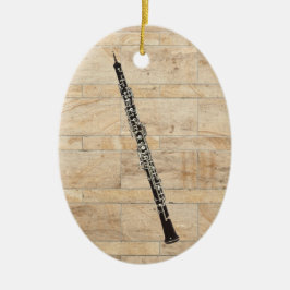 Colgante oval del ornamento de Oboe