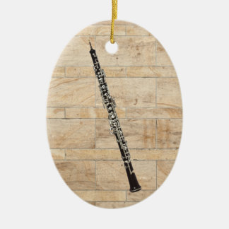 Colgante oval del ornamento de Oboe