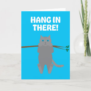 Colgar Ahí La Tarjeta De Saludo De Gato