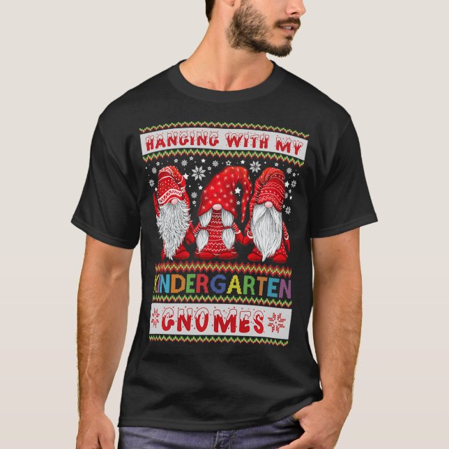 Colgar con mi jardín de infancia gnomies suéter fe (Anverso)