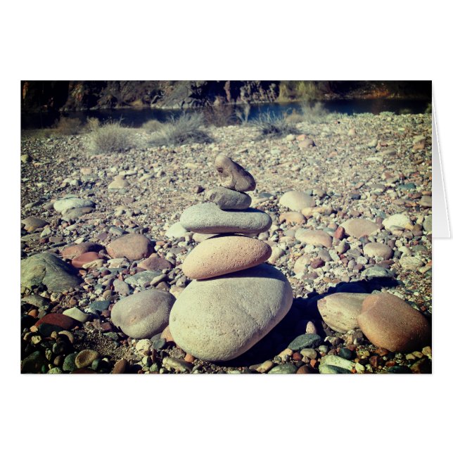 Colgar en esa inspiración equilibrada de piedras d (Anverso (Horizontal))