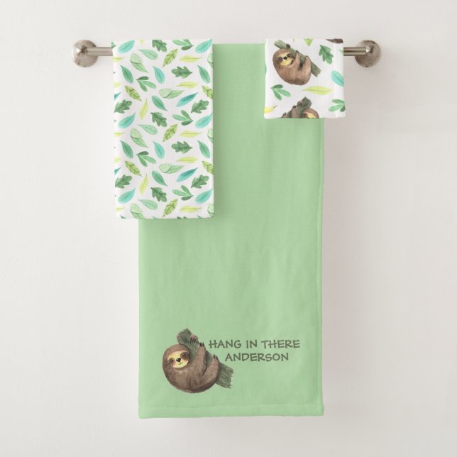 Colgar En Este Rústico Set De Toallas (In situ)