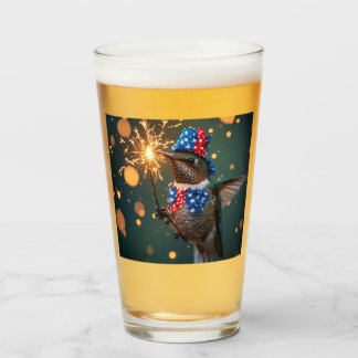 Colibrí Celebrando el Cuatro de Julio