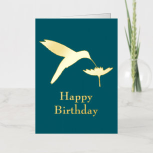 Colibrí Feliz Cumpleaños
