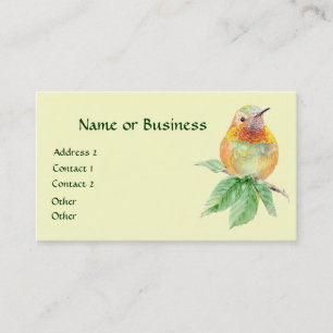 Colibrí, pájaro, naturaleza, fauna, tarjeta de