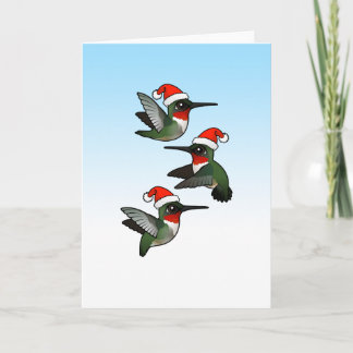 Colibrí Rubí-throated del navidad
