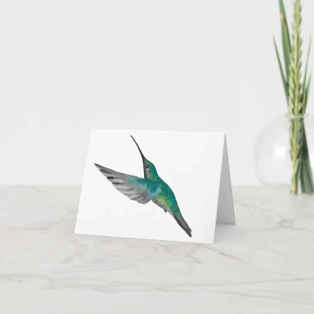 Colibrí verde turquesa (Anverso)