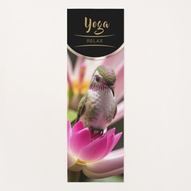 Colibrí verde - Yoga Mat (Anverso)