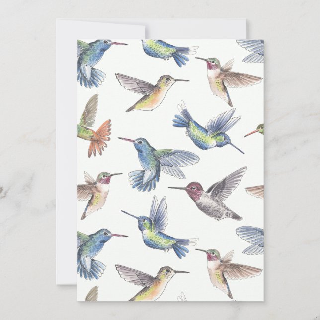 Colibríes (Anverso)