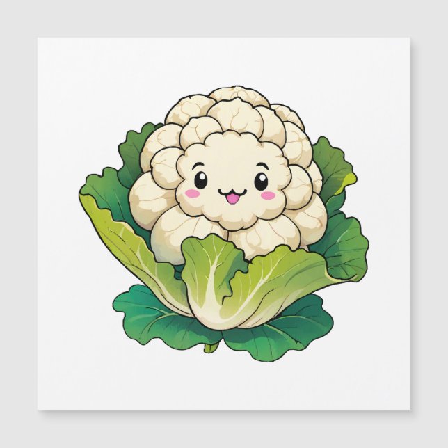 Coliflor Kawaii (Anverso)