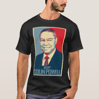 Colin Powell murió despojado de camiseta esencial
