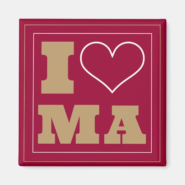 Colina de castaño (MAMÁES) Observar el imán frigor (Frente)