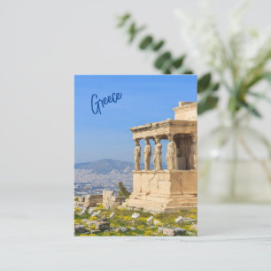 colina de la Acrópolis, Atenas, postal de Grecia