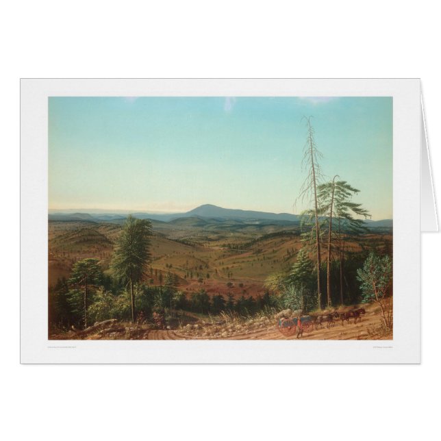 Colina de Mokelumne, el condado de Calaveras, CA (Anverso (Horizontal))