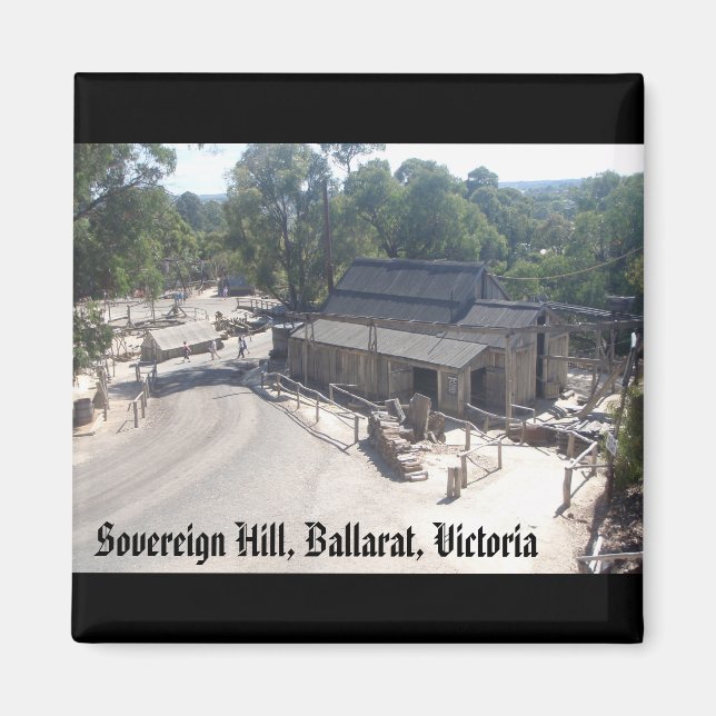 Colina Soberana, Ballarat, imán Victoria (Frente)