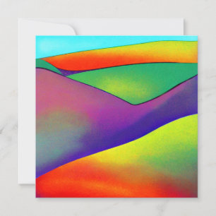 Colinas arcoiris audaces