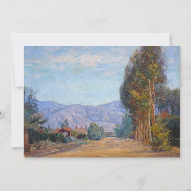 Colinas cercanas a Redlands, CA | Theodore Clement (Anverso)