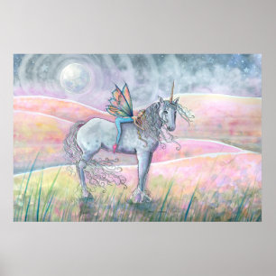 Colinas de Encantamiento Arte de Fantasía de Unico