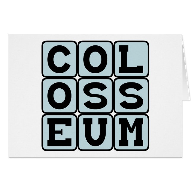 Coliseo, Foro Romano (Anverso (Horizontal))