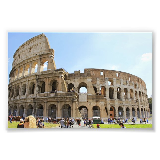 Coliseo Roma Fotografía (Frente)
