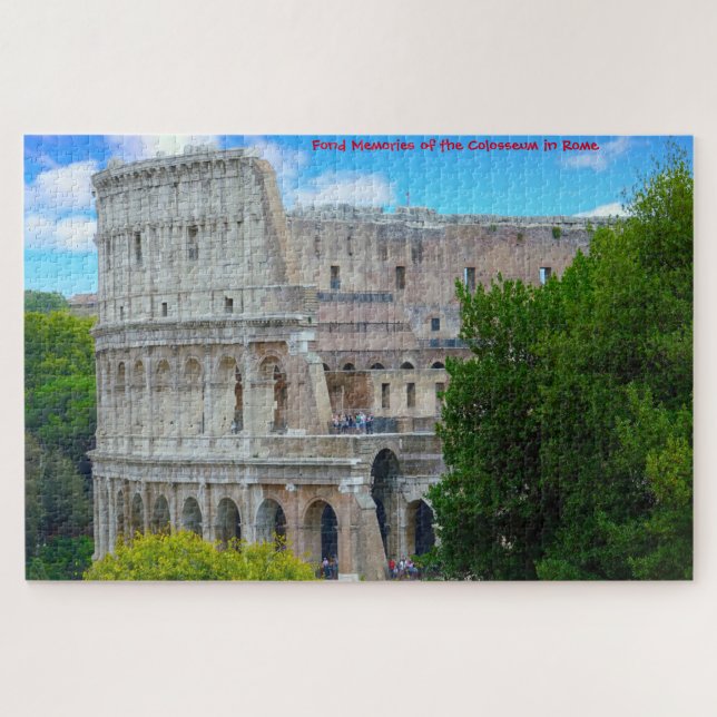 Coliseo Roma. Rompecabezas (Horizontal)