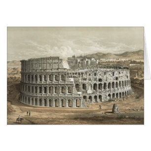 Coliseo romano Vintage Art