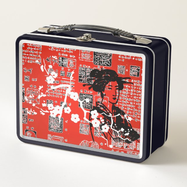 Collage asiático vintage (Anverso)