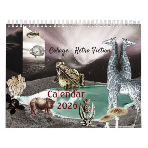 Collage - Calendario de Ficción Retro